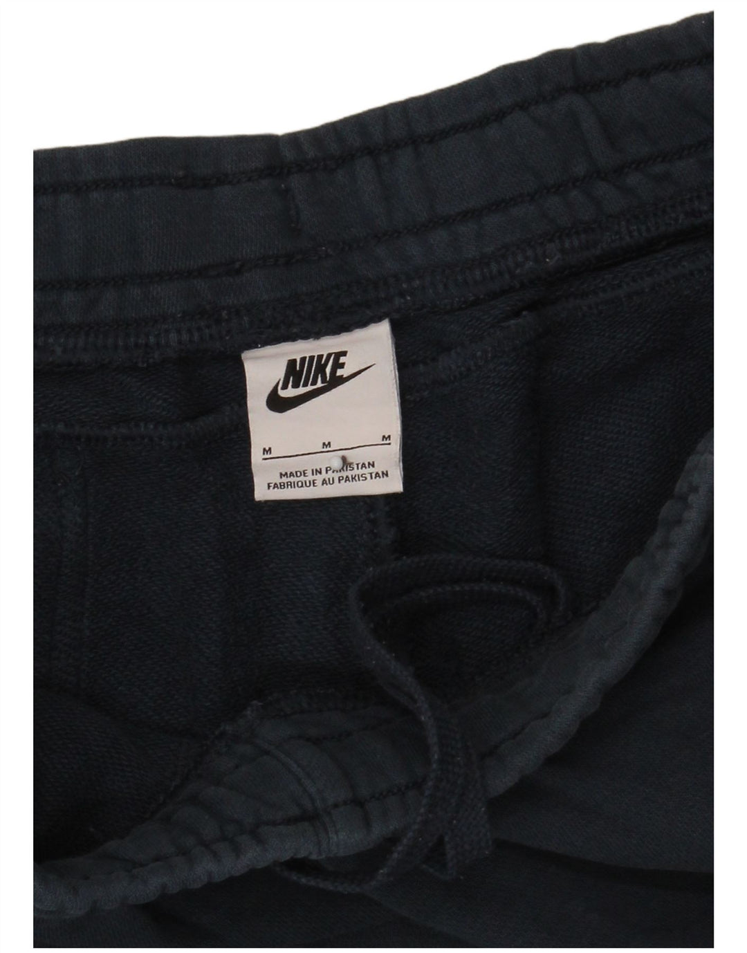 Nike Mens Graphic Sport Shorts Medium Navy Blue Cotton