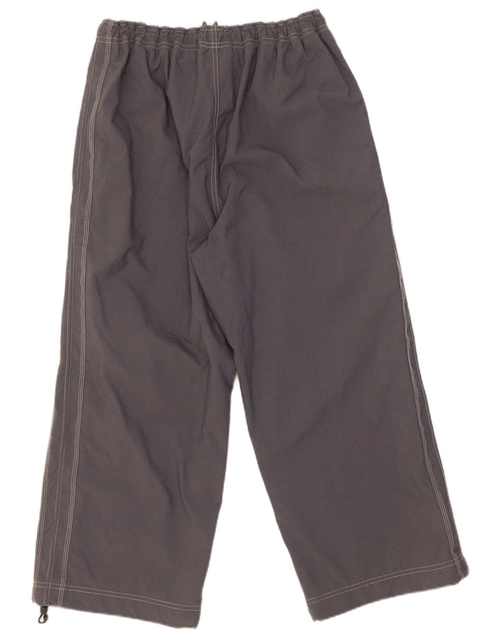Nike Mens Crop Tracksuit Trousers XL Grey Nylon