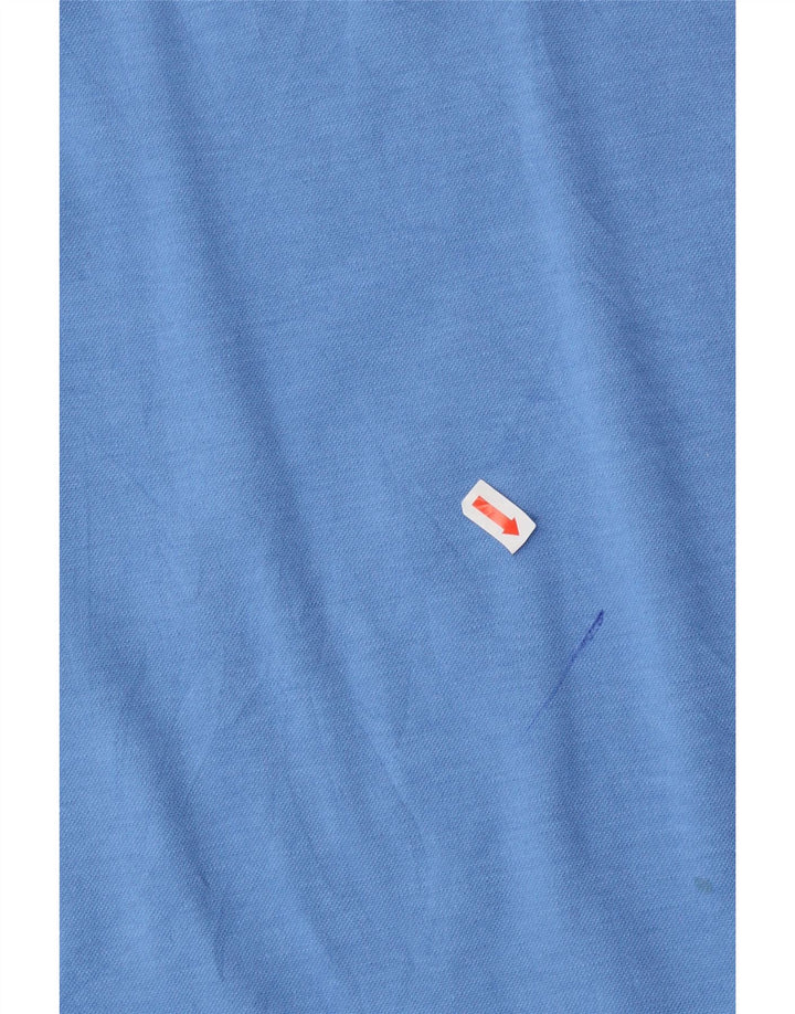 IZOD Mens Golf Polo Shirt Large Blue Cotton Vintage Izod and Second-Hand Izod from Messina Hembry 