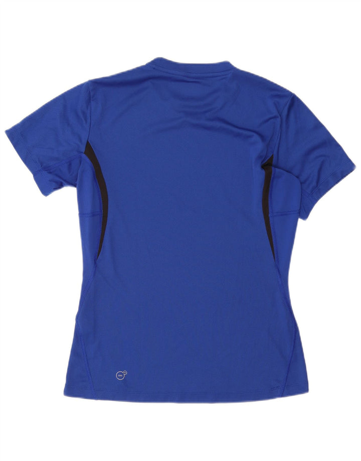 Puma Mens Running T-Shirt Top Medium Blue Colourblock