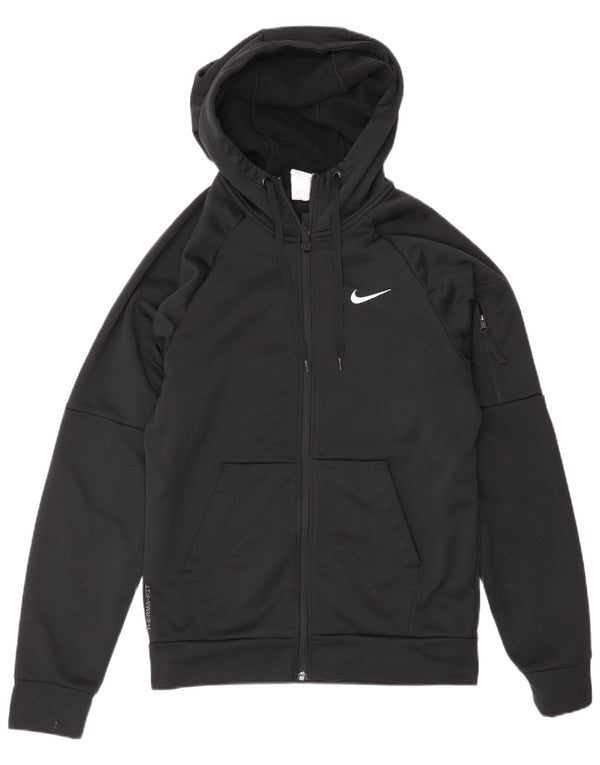 Nike Mens Therma-Fit Zip Hoodie Sweater Small Black Polyester