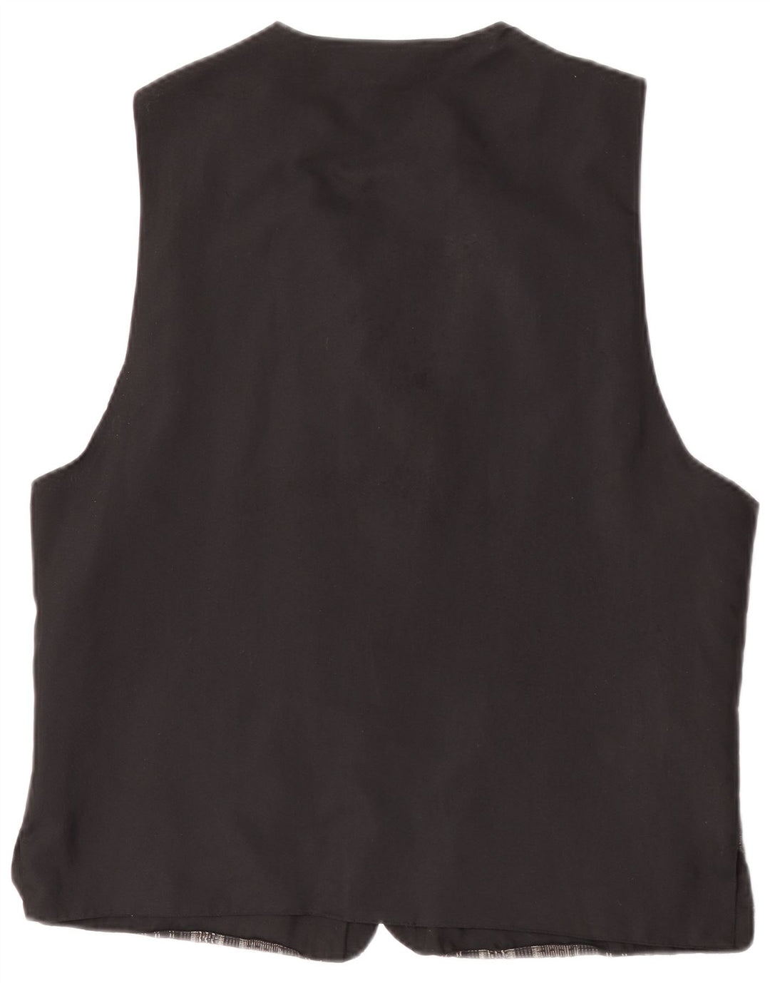 Avanti Mens Waistcoat Medium Black Striped Cotton