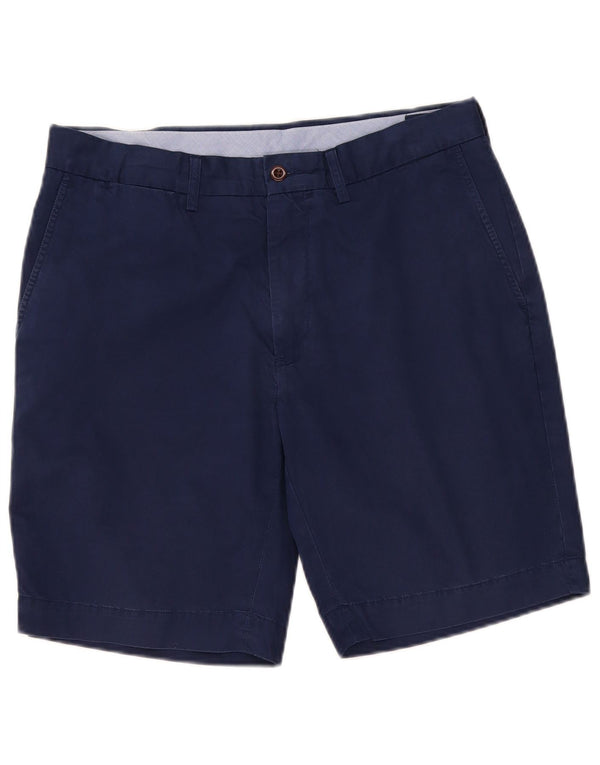 Polo Ralph Lauren Mens Classic Fit Chino Shorts W34 Large  Navy Blue Cotton