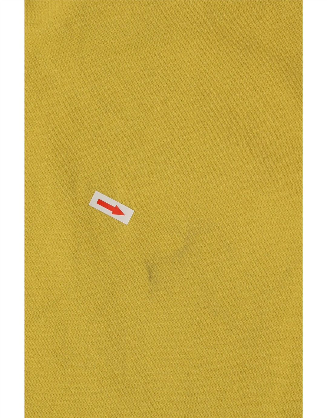 Champion Womens Graphic Sweatshirt Jumper UK 8 Small Yellow