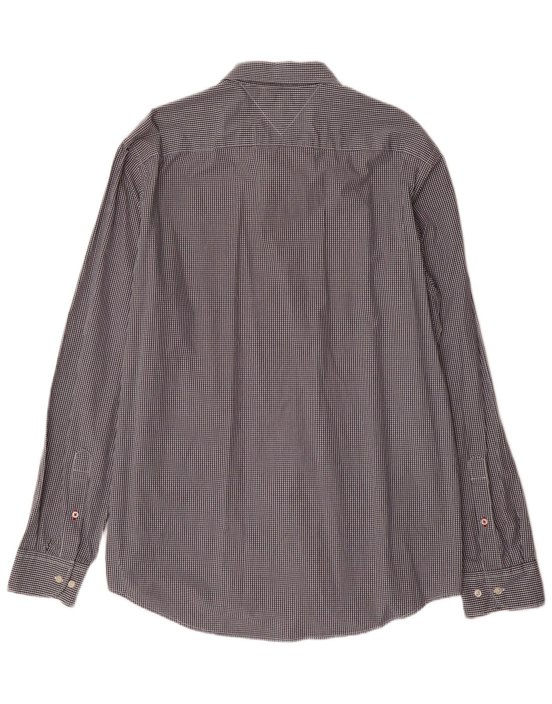 TOMMY HILFIGER Mens Regular Fit Shirt XL Grey Gingham