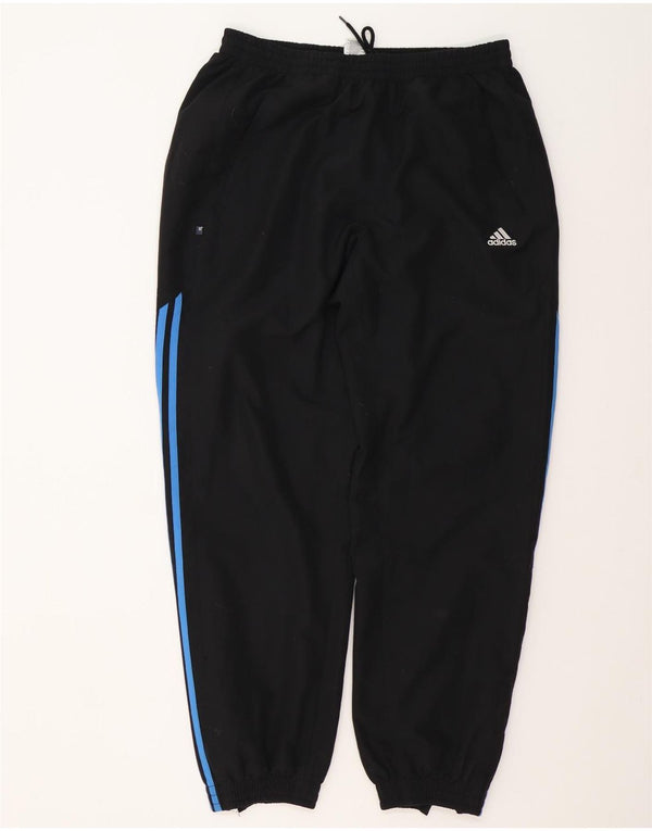 Adidas Mens Tracksuit Trousers Joggers Large  Black Polyester