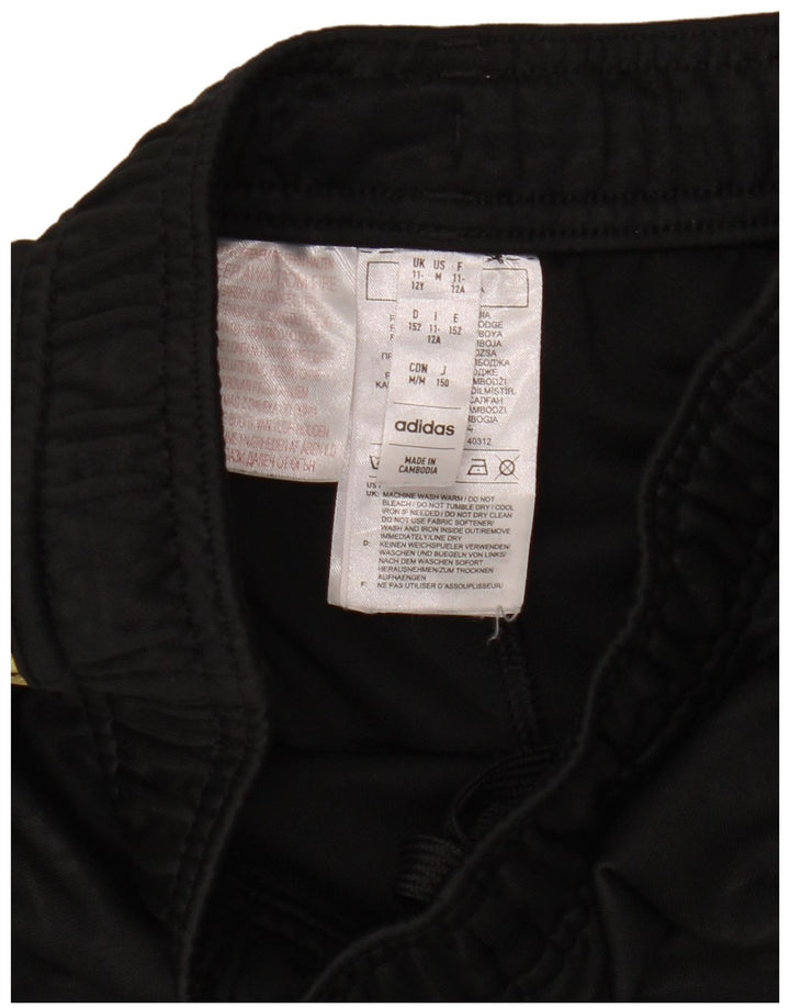 Adidas Boys Sport Shorts 11-12 Years Black Polyester