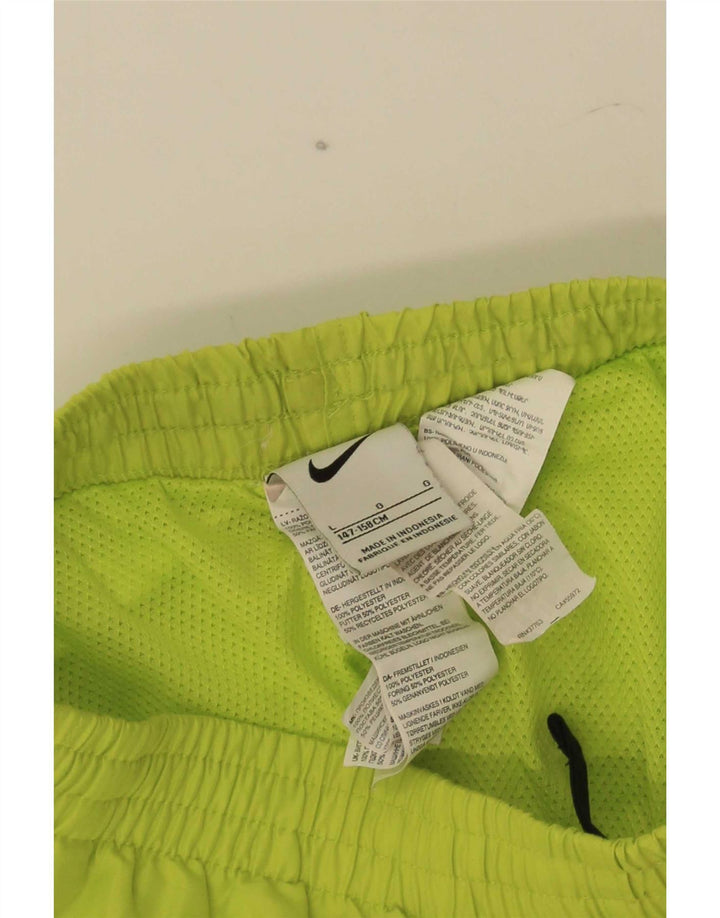 Nike Boys Sport Shorts 12-13 Years Large Green Polyester