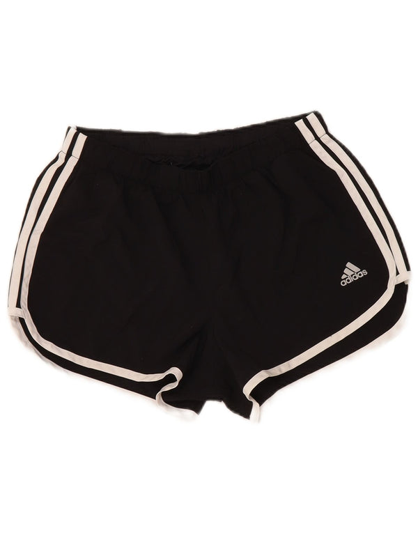 ADIDAS Womens Aeroready Sport Shorts UK 6 XS  Black Polyester