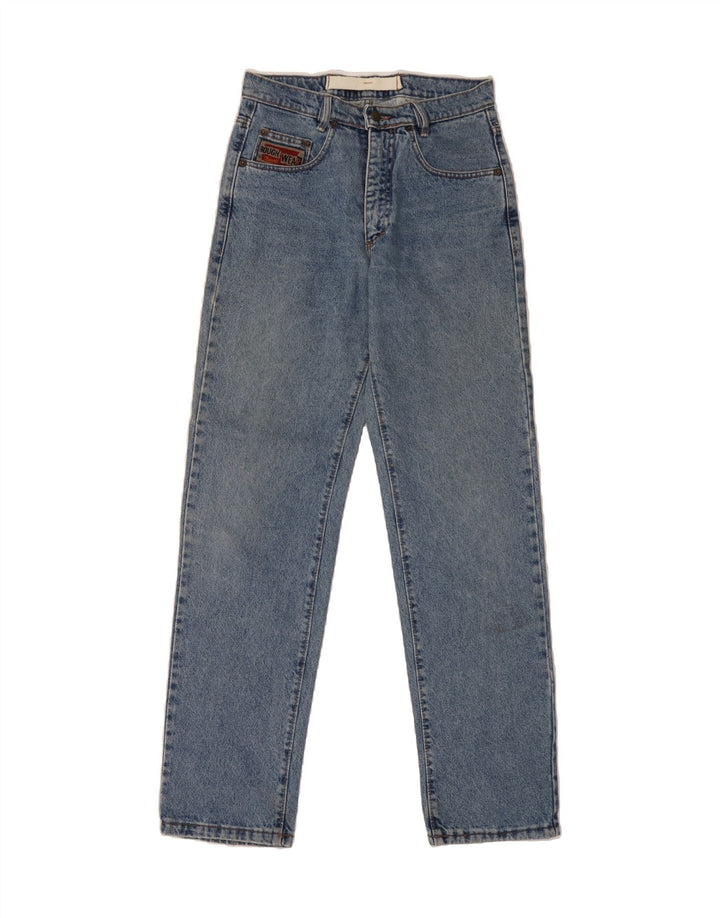 VINTAGE Womens Straight Jeans W30 L32  Blue Vintage Vintage and Second-Hand Vintage from Messina Hembry 