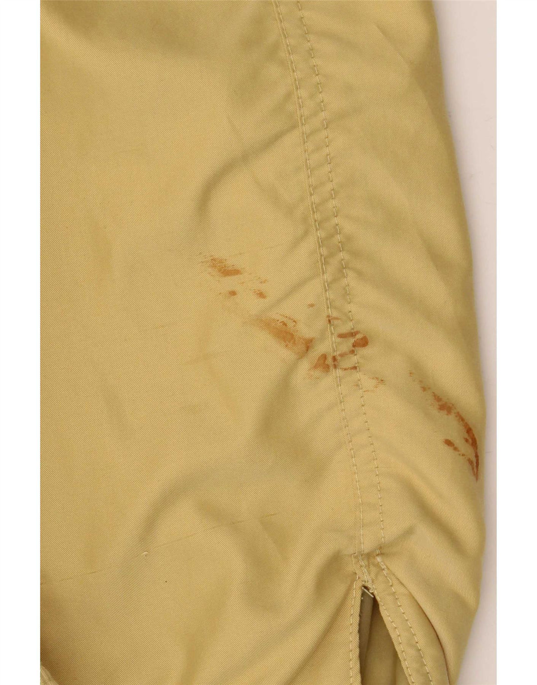 Studio Coletti Mens Bomber Jacket UK 42 XL Yellow Nylon