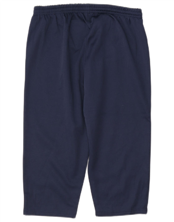 Kappa Boys Capri Tracksuit Trousers 13-14 Years Navy Blue Polyester