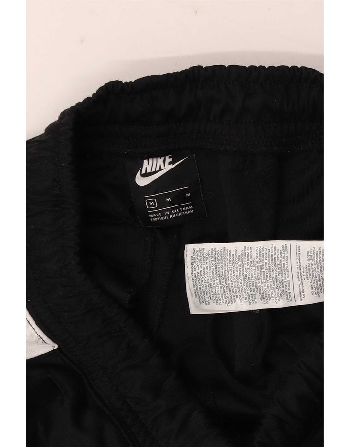 Nike Mens Dri Fit Tracksuit Trousers Medium  Black Colourblock Polyester