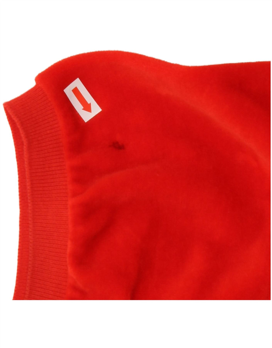 VINTAGE Mens Polo Shirt Medium Red Cotton