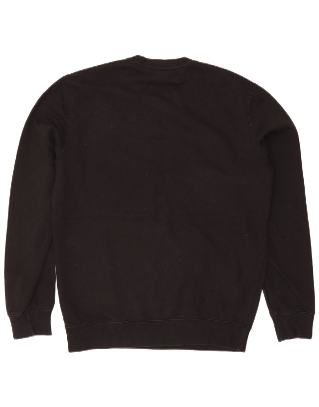 Champion Mens Graphic Sweatshirt Jumper Large Black Cotton