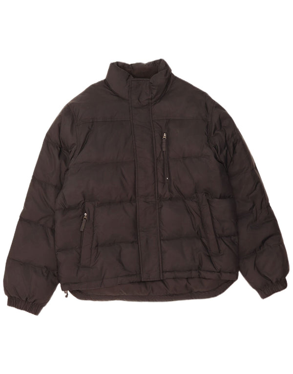 Timberland Mens Padded Jacket UK 40 Large Black Nylon