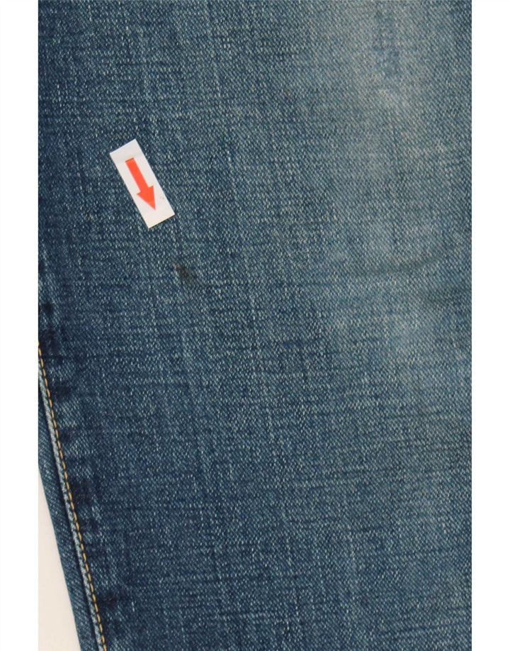 Diesel Mens Straight Jeans W30 L30 Blue Cotton
