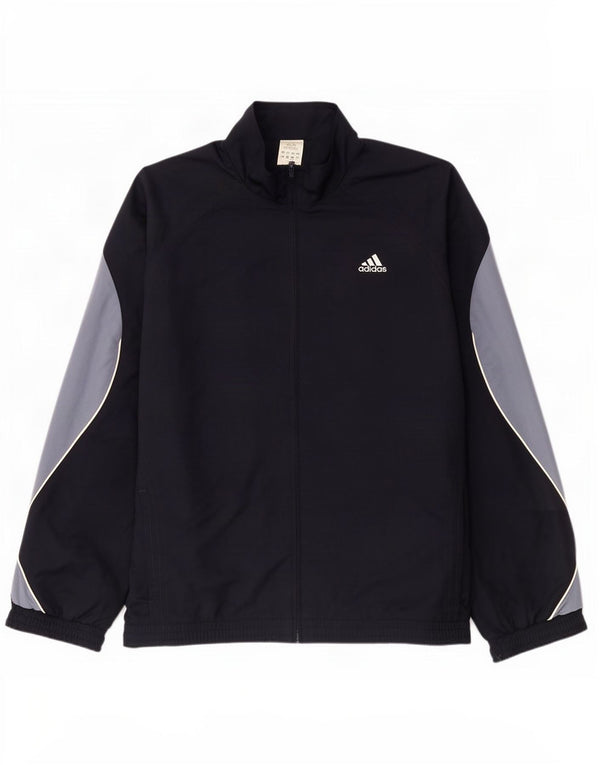Adidas Mens Clima 365 Tracksuit Top Jacket 2XL Navy Blue Colourblock