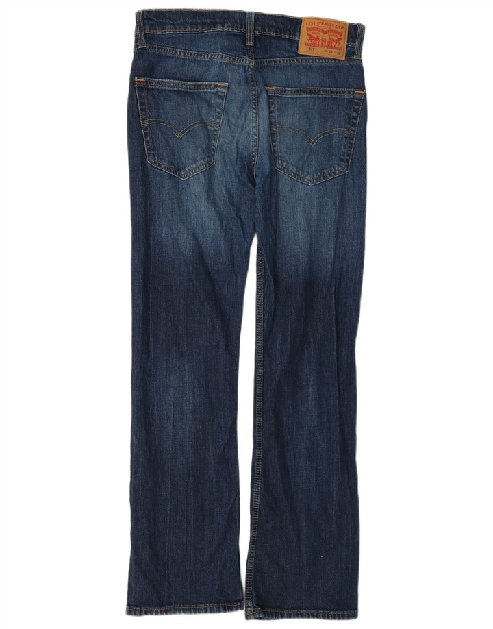 Levi's Mens 527 Bootcut Jeans W30 L32 Blue Cotton