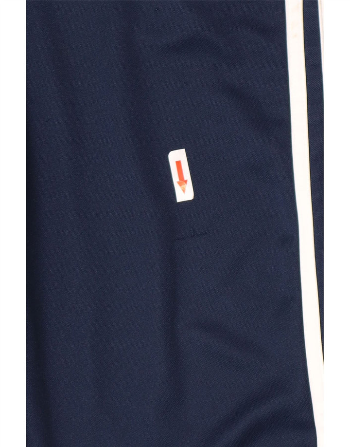 Adidas Mens Tracksuit Trousers Small  Navy Blue Polyester