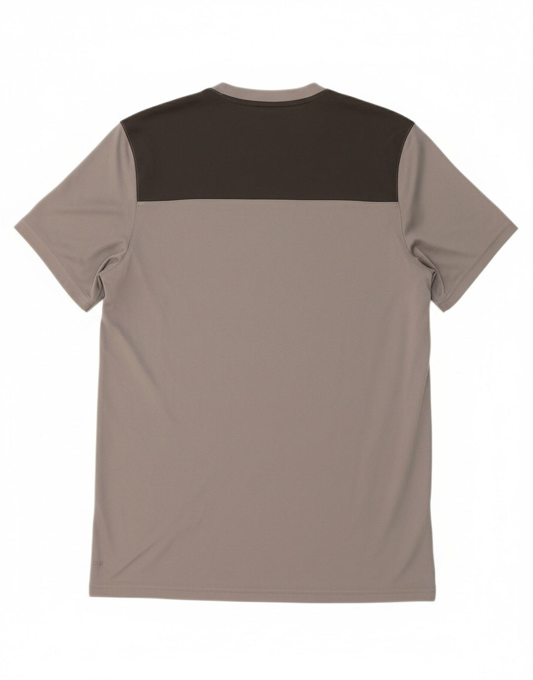 ADIDAS Mens Climalite T-Shirt Top Medium Grey Colourblock