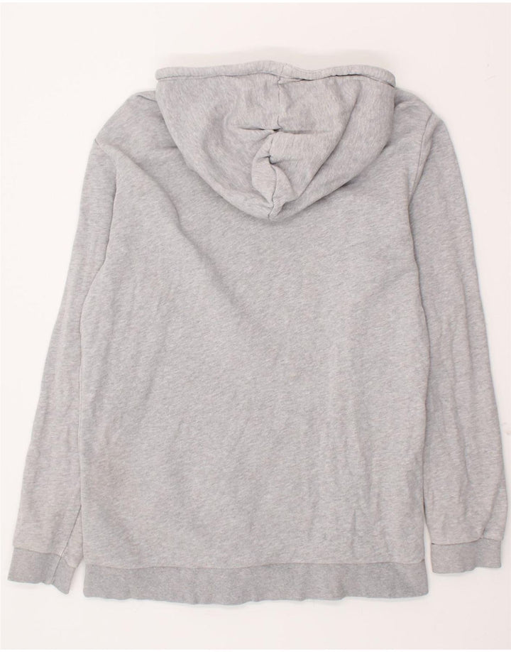 ADIDAS Mens Hoodie Jumper Medium Grey Cotton Vintage Adidas and Second-Hand Adidas from Messina Hembry 
