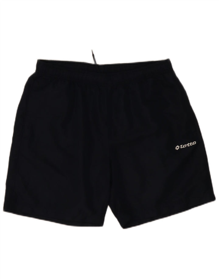 Umbro Mens Sport Shorts Medium  Navy Blue Polyester