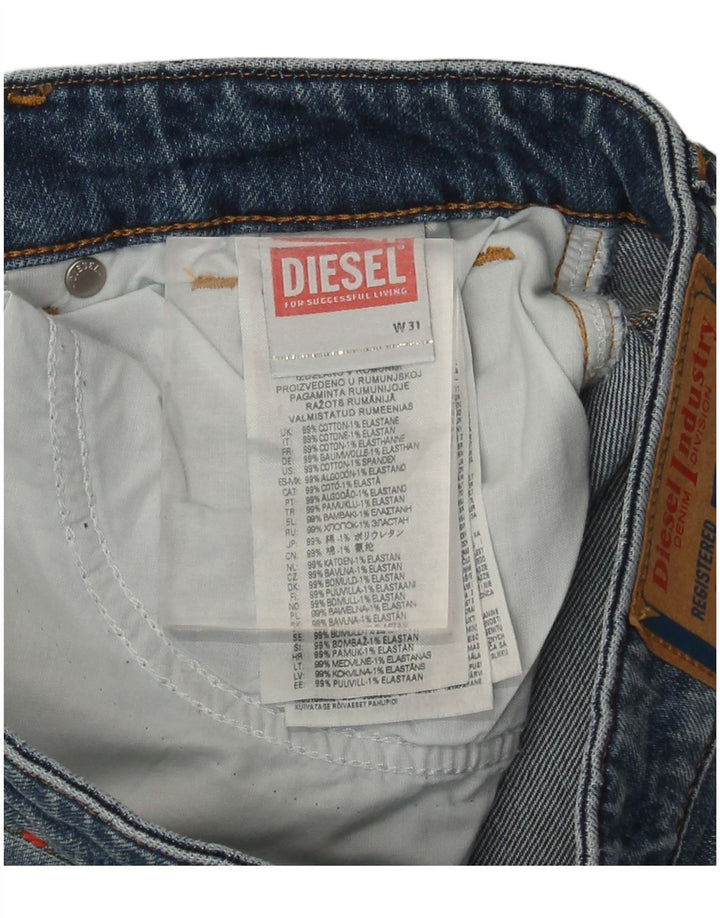 Diesel Womens Bootcut Jeans W31 L35 Blue Cotton