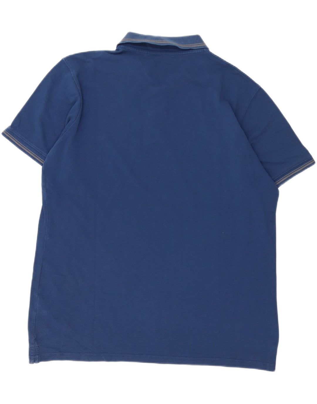 Carrera Mens Polo Shirt 2XL Blue Cotton
