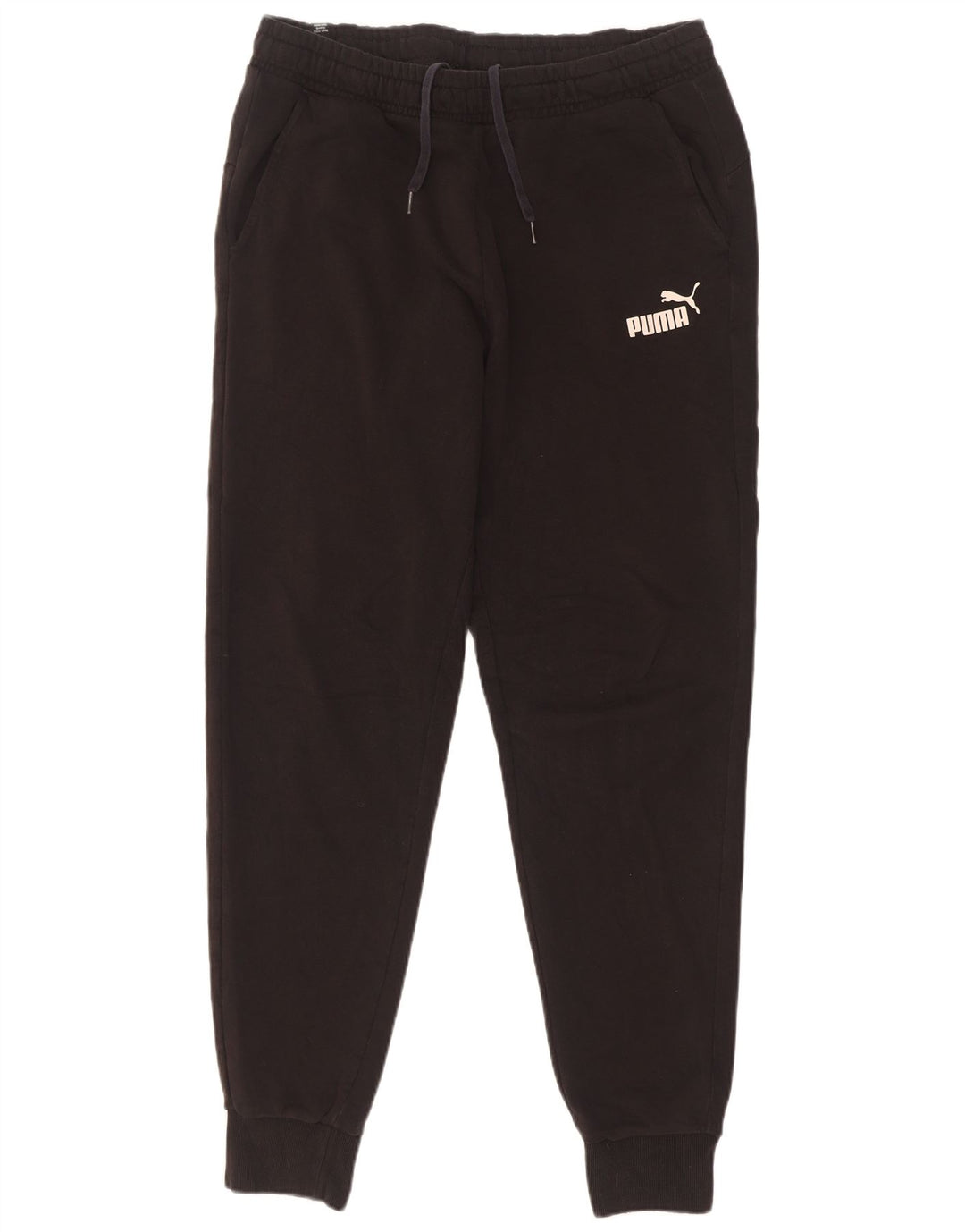 Puma Mens Tracksuit Trousers Joggers Large Black