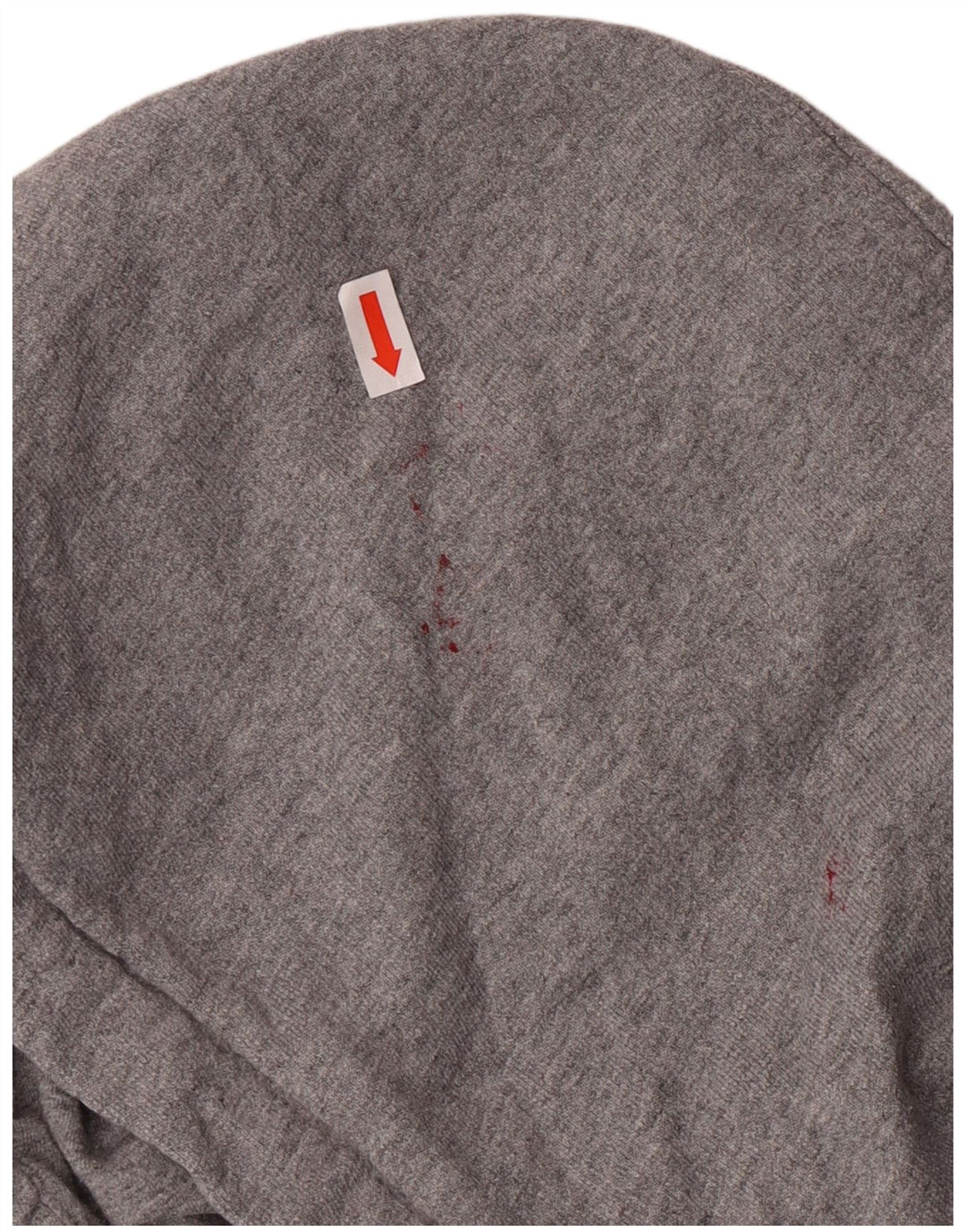 Vans Mens Graphic Zip Hoodie Sweater Small Grey Cotton