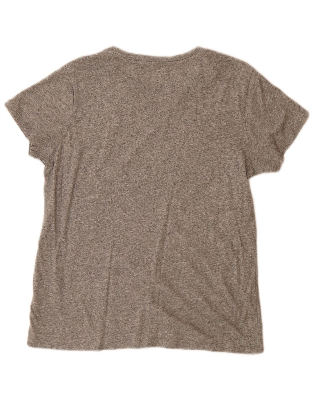 Levi's Womens Graphic T-Shirt Top UK 14 Large Grey Cotton