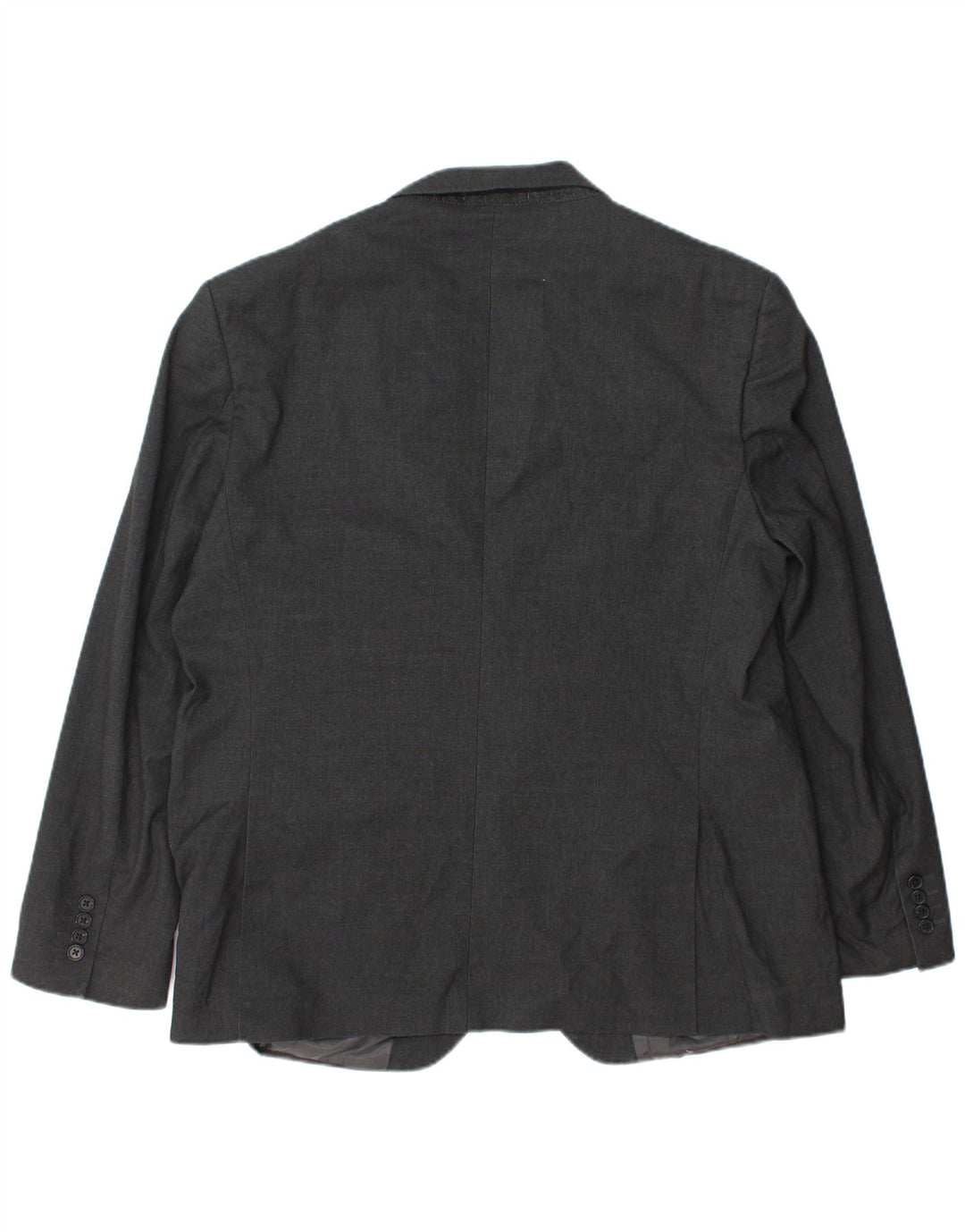 Marks & Spencer Mens 2 Button Regular Fit Blazer Jacket Size 44 XL Grey