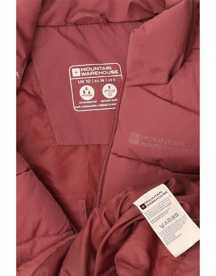 Mountain Warehouse Womens Padded Gilet UK 10 Small Pink Polyester