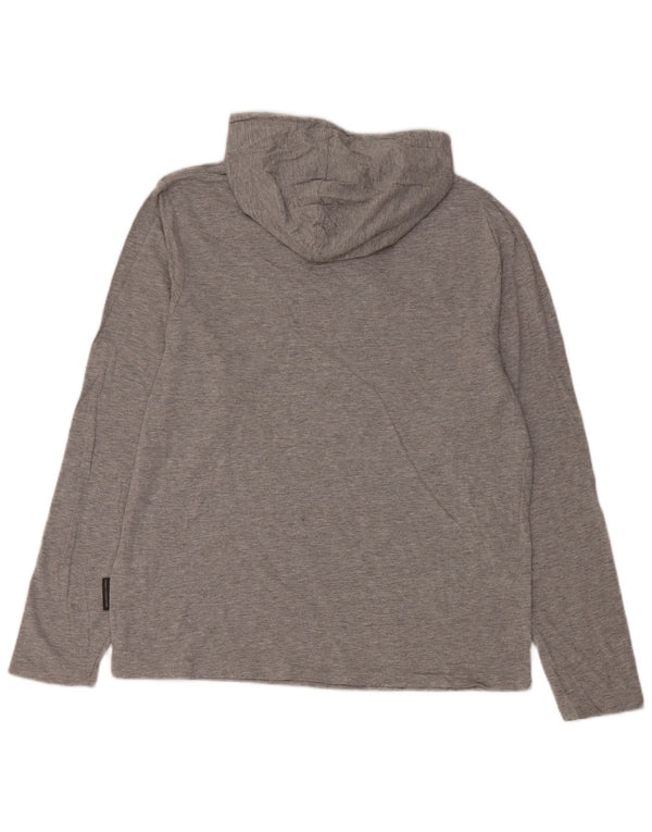 French Connection Mens Regular Fit Sweatshirt Jumper Medium Grey Cotton