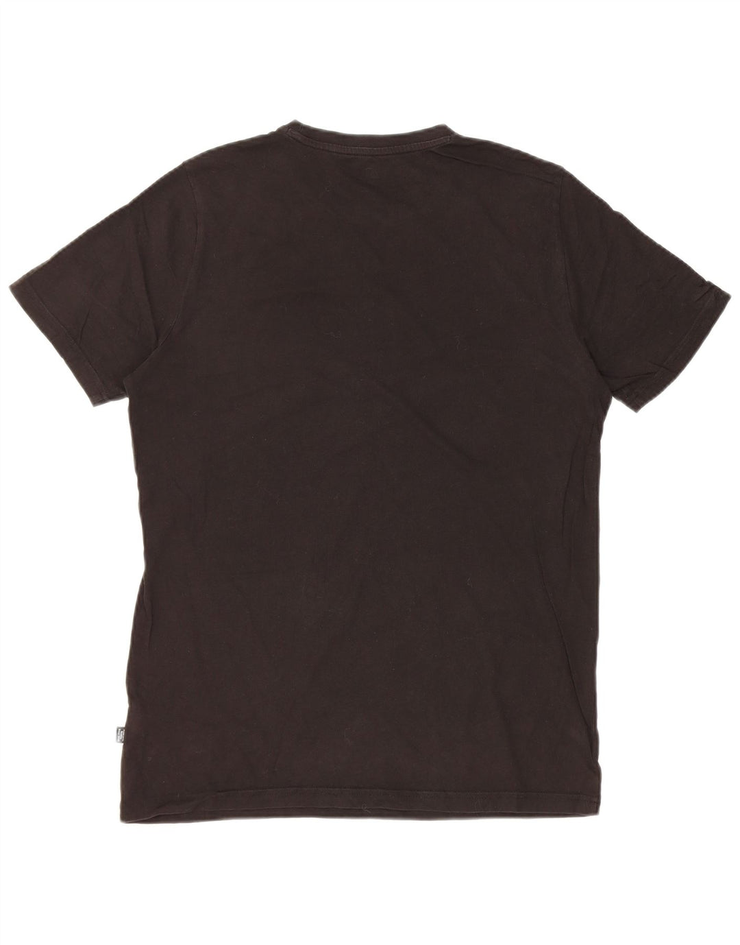 Puma Mens Graphic T-Shirt Top Small Black Cotton