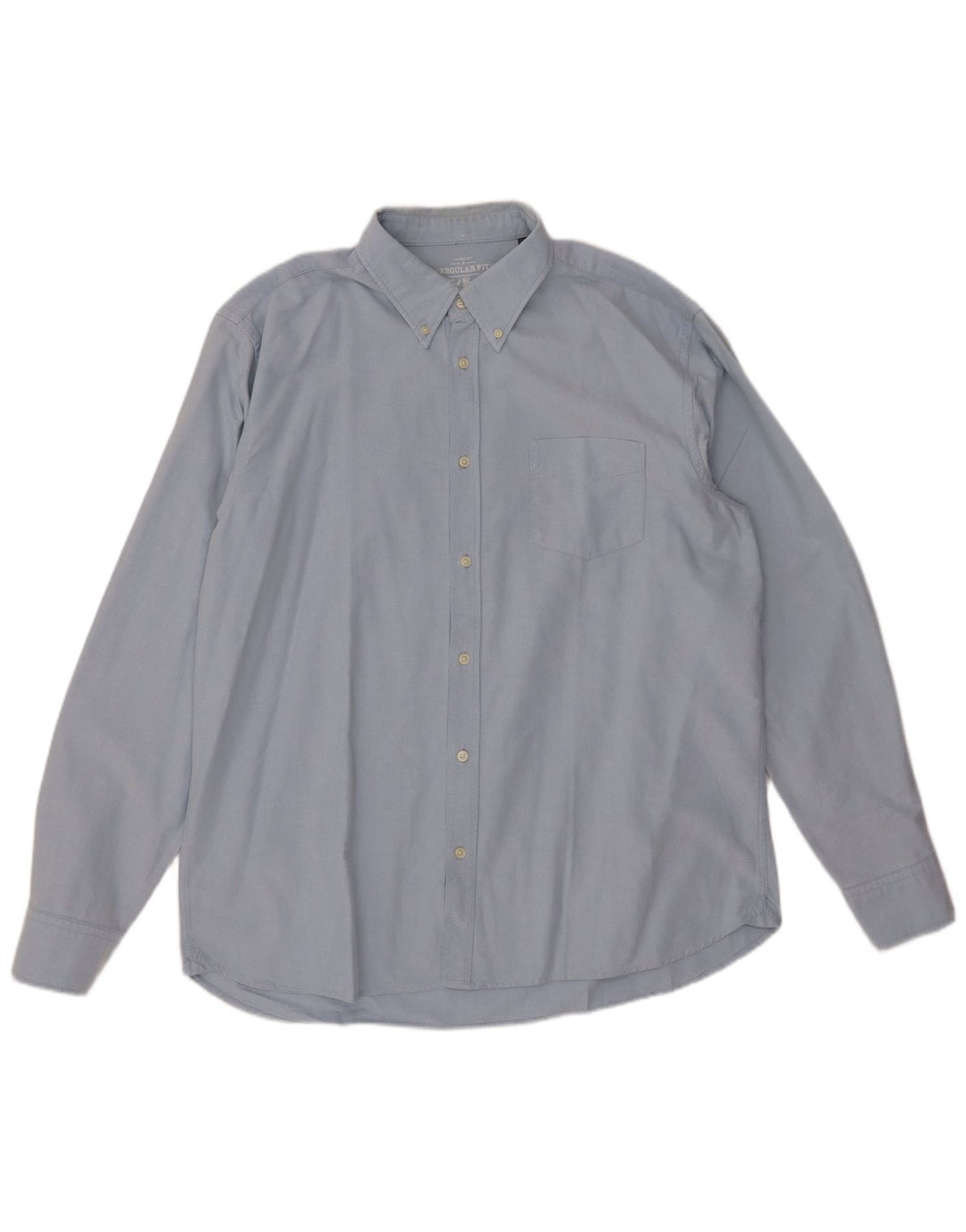 OVS Mens Sun Faded Regular Fit Shirt 2XL Blue