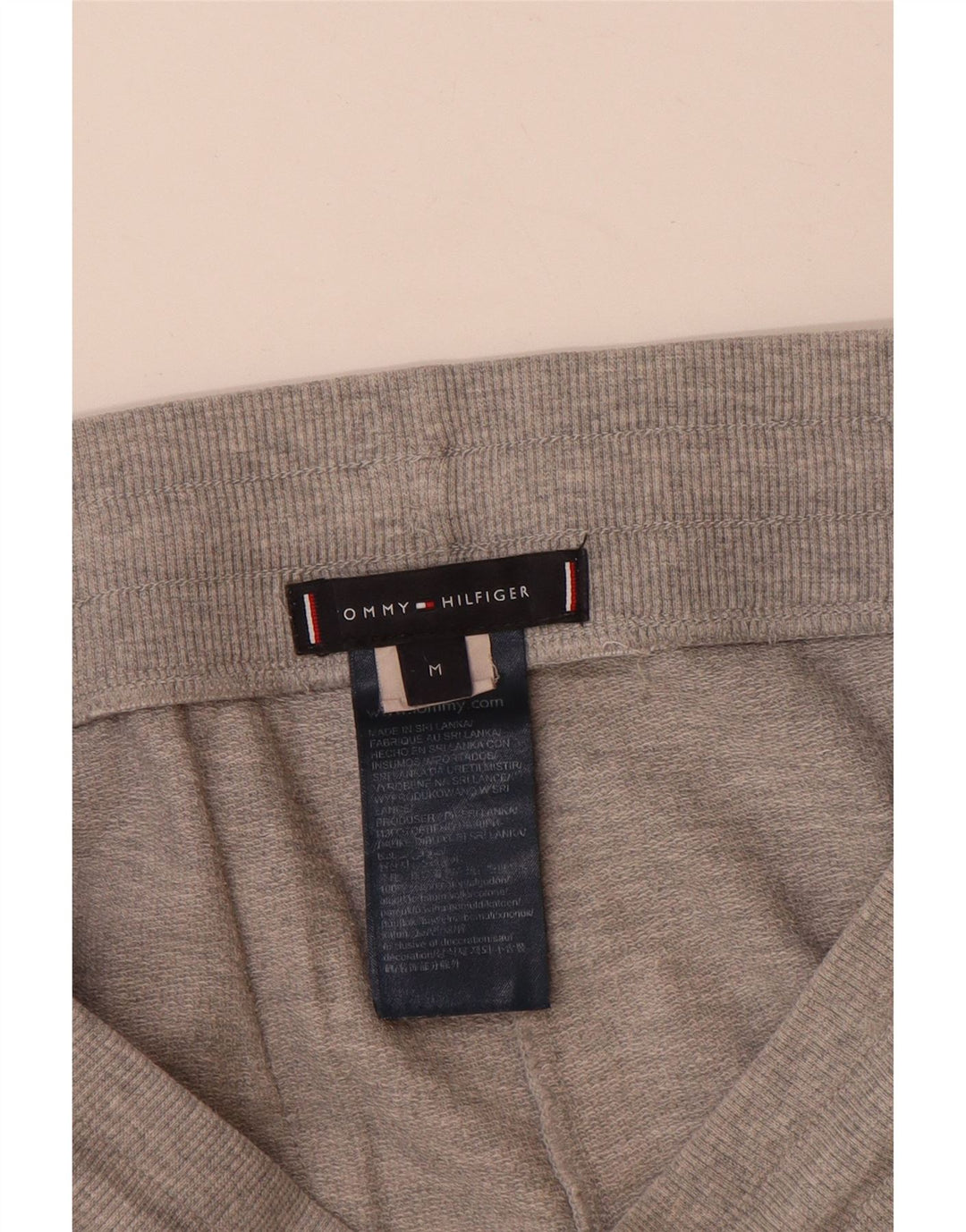 Tommy Hilfiger Mens Sport Shorts Medium  Grey Flecked Cotton