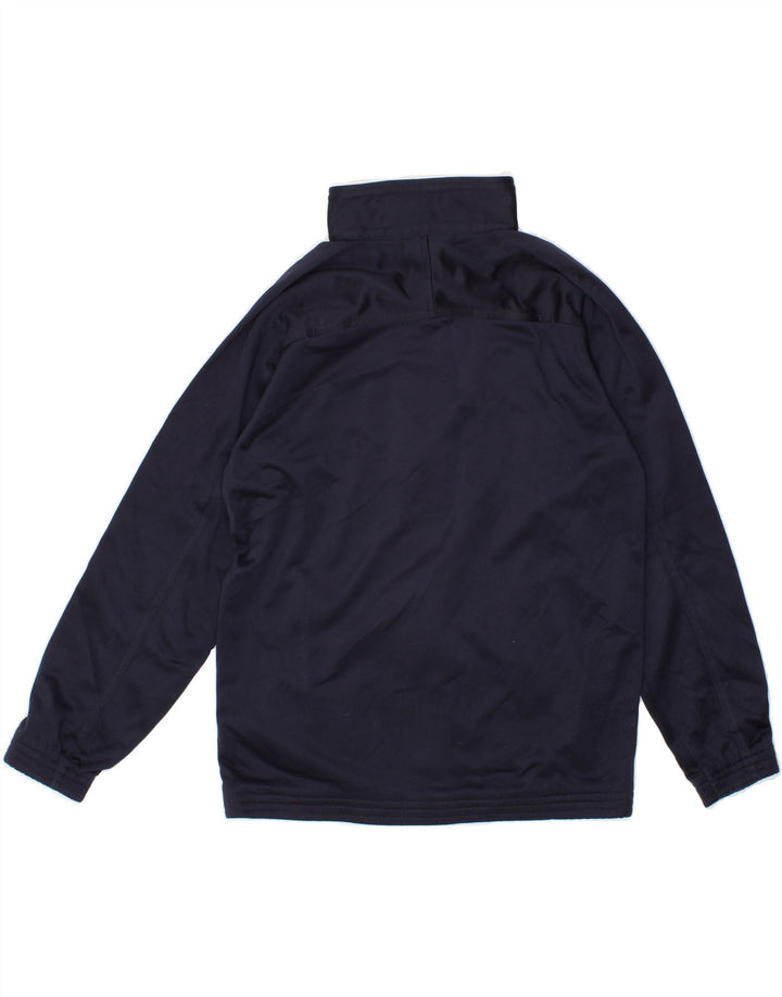 CHAMPION Boys Graphic Tracksuit Top Jacket 11-12 Years Navy Blue Polyester Vintage Champion and Second-Hand Champion from Messina Hembry 