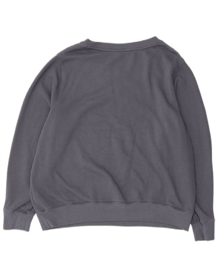 Marks & Spencer Womens Abstract Pattern Sweatshirt Jumper UK 18 XL Grey
