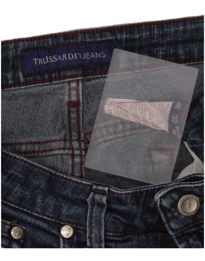 TRUSSARDI Womens Skinny Jeans W30 L33  Blue Cotton