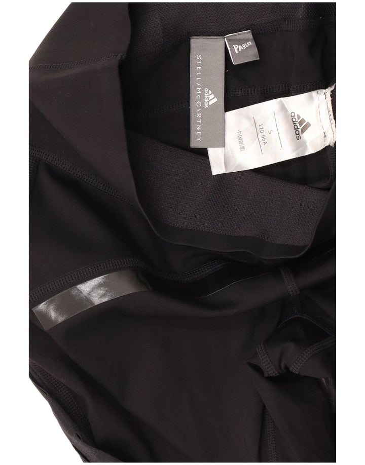 ADIDAS Womens Stella McCartney Graphic Leggings UK 8 Small  Black Striped