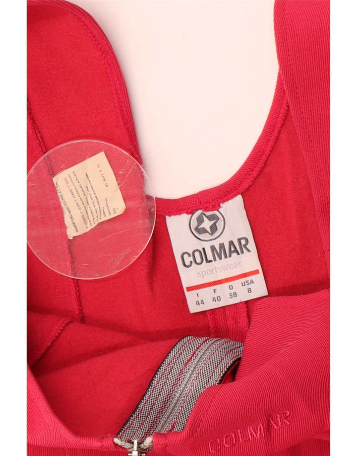 Colmar Womens Stirrup Jumpsuit IT 44 Medium Pink Colourblock Polyamide