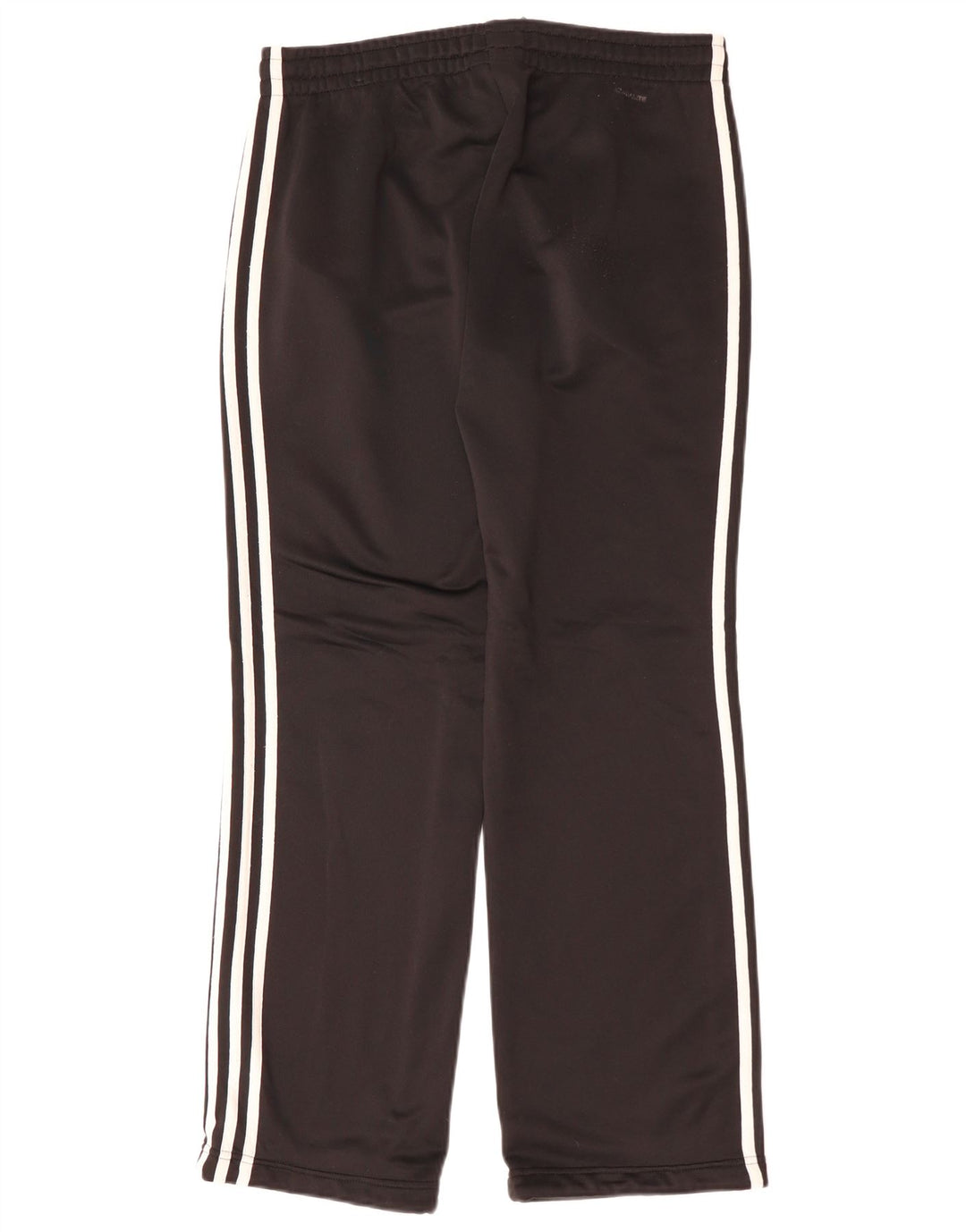 ADIDAS Womens Climalite Tracksuit Trousers UK 8/10 Small Black Polyester