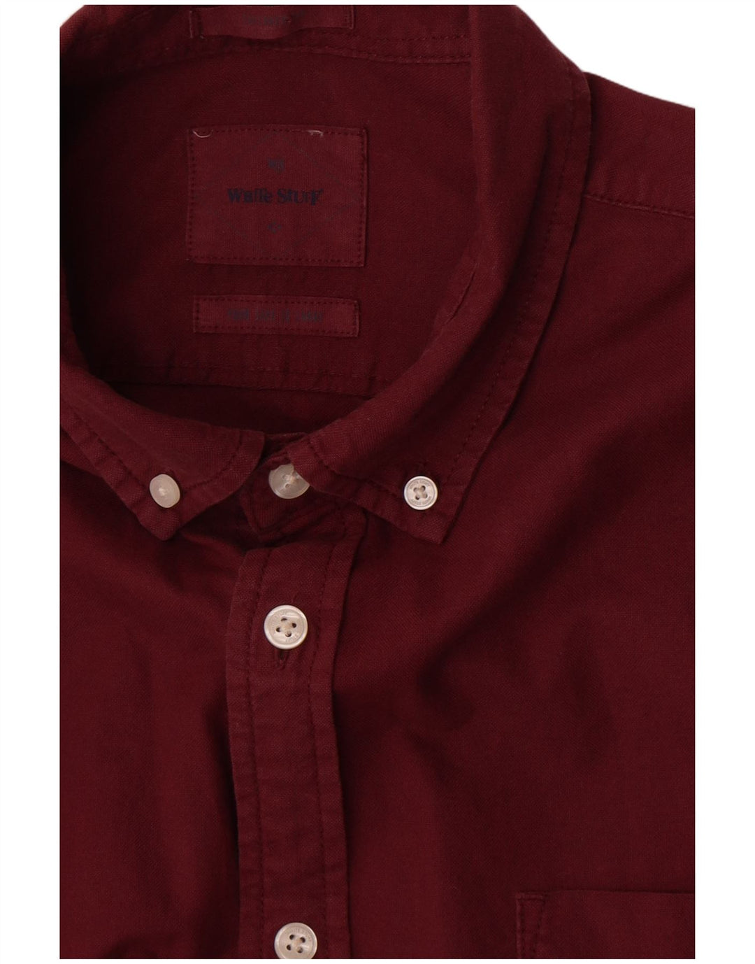 White Stuff Mens Shirt Large Maroon