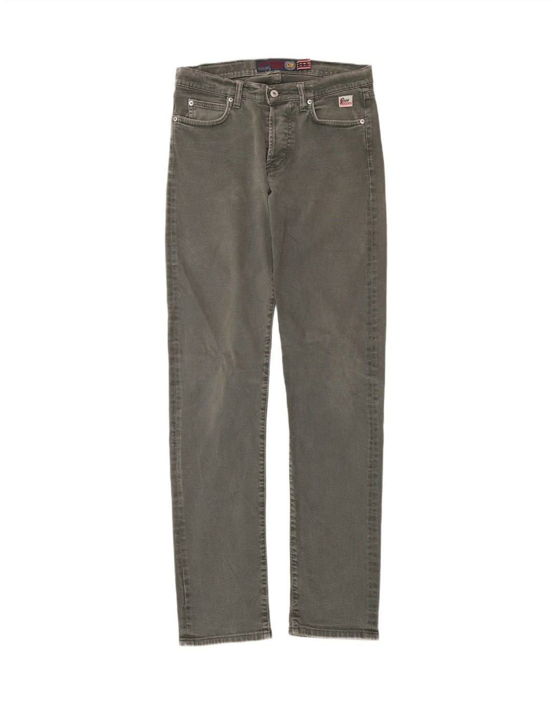 ROY ROGERS Mens Slim Jeans  W30 L35 Grey Cotton