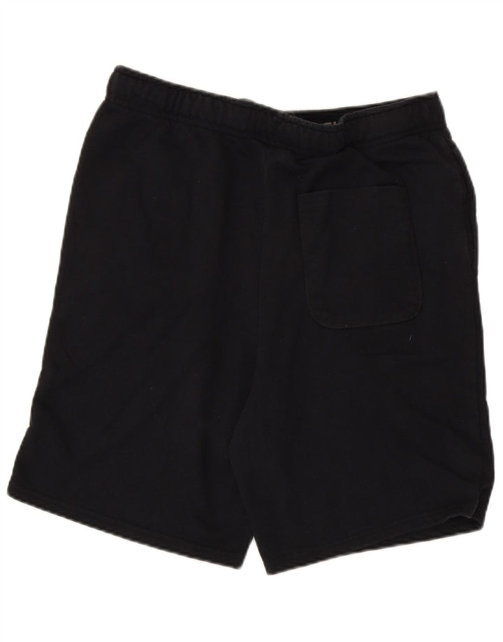 Champion Mens Sport Shorts Large Black Cotton