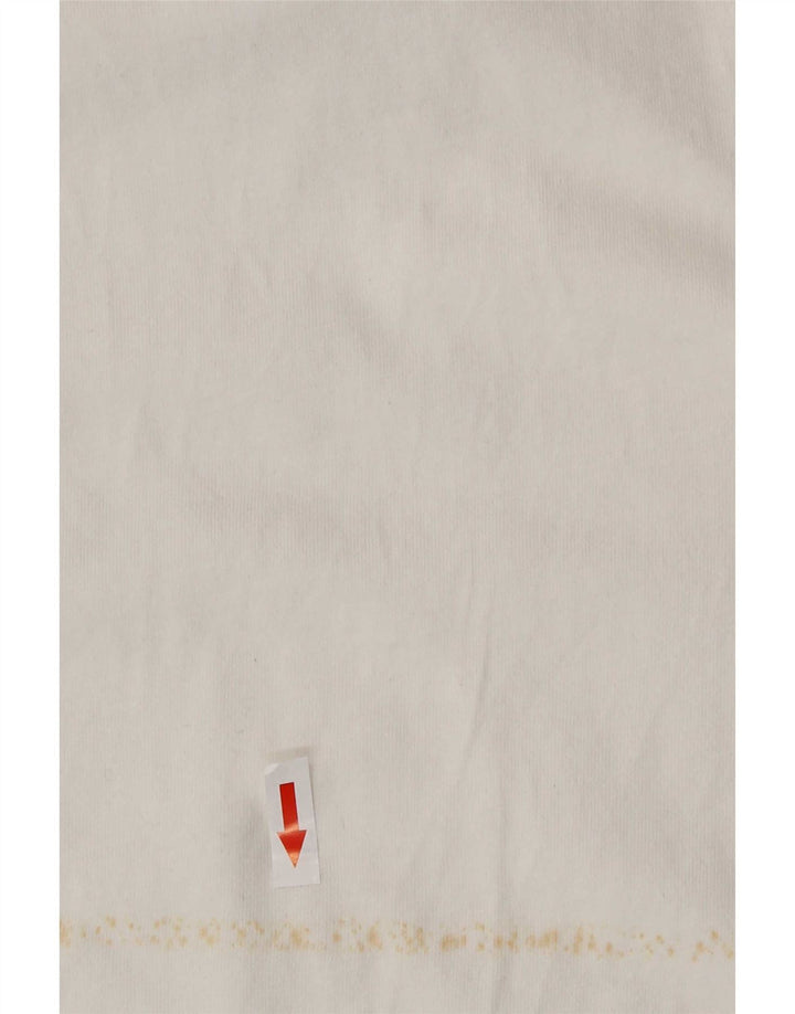 Nike Mens T-Shirt Top Large White Cotton