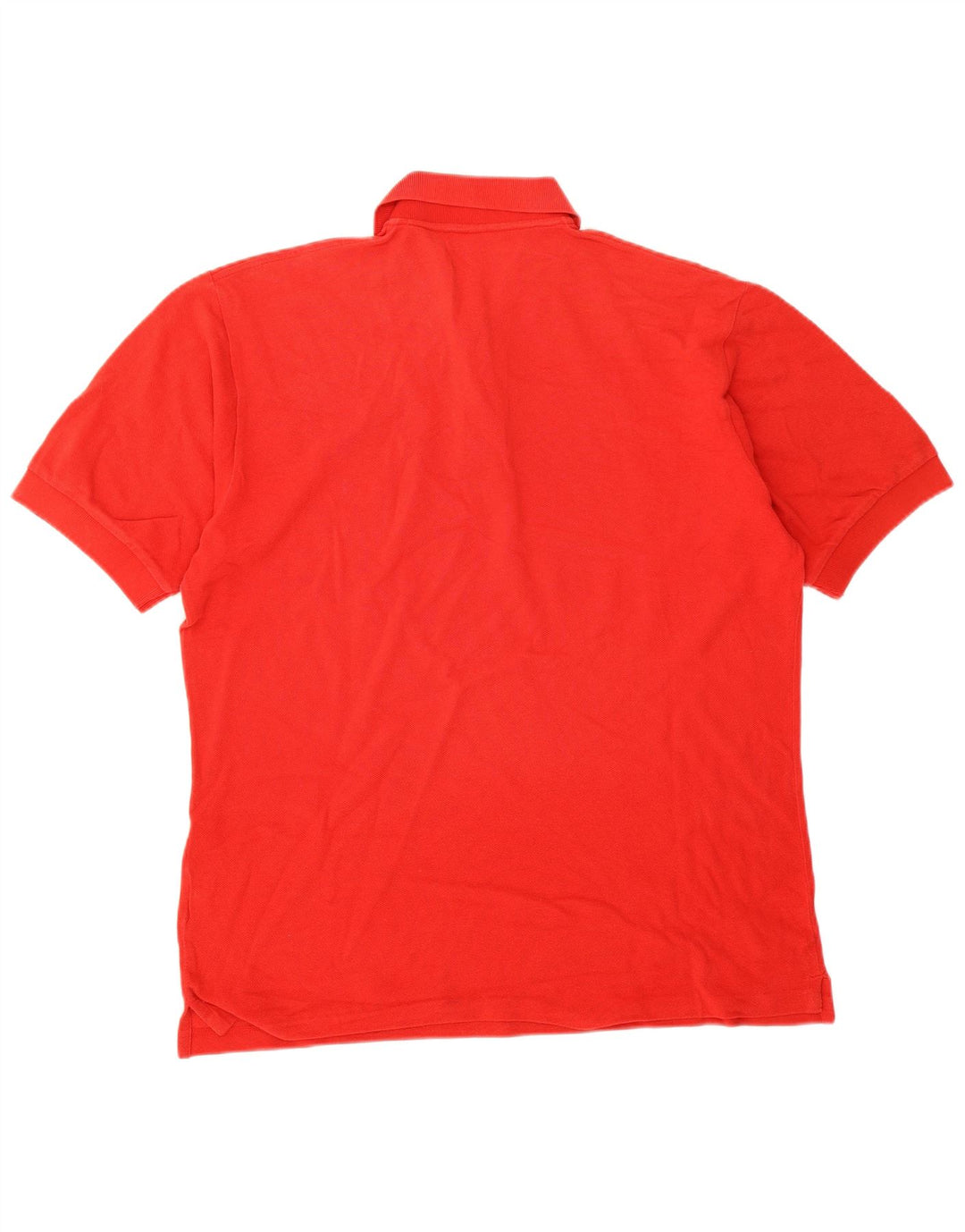 Reebok Mens Polo Shirt Medium Red Cotton