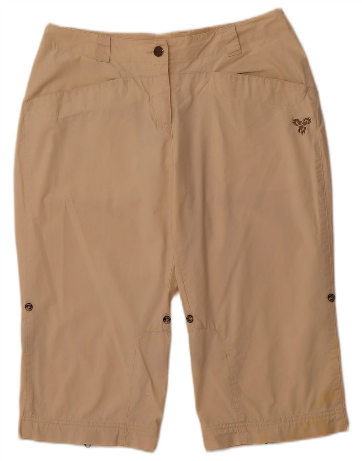 JACK WOLFSKIN Womens Bermuda Shorts UK 10/12 Medium W30 Beige